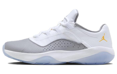 Jordan Air Jordan 11 Беговые кроссовки Низкие Белые Мужские