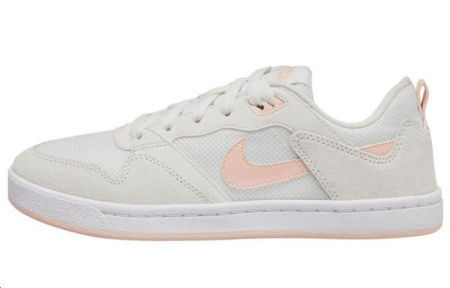 Nike SB Alleyoop Low Топ Скейтборд Кроссовки Женские Бежевый Белый Розовый