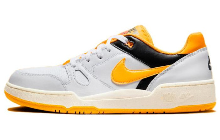 Nike Full Force Low Топ Скейтборд Кроссовки Мужские Белый Желтый