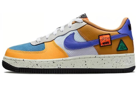 Nike Air FORCE 1 Детские Скейтбординги Низкие Кроссовки Унисекс