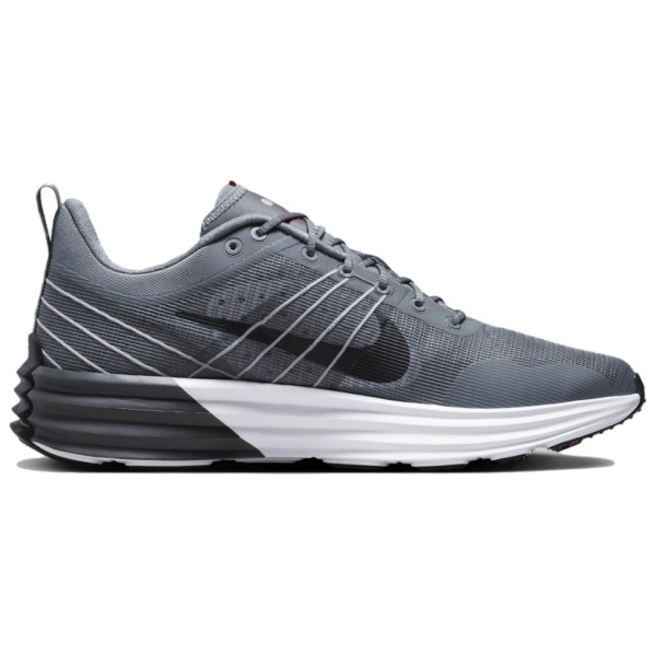 Nike Lunar Roam Slip-on Устойчивый к истиранию Низкий Топ Повседневные Беговые кроссовки Унисекс Серый Черный