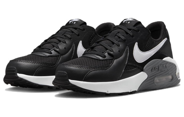 Nike Air Max Excee Low Топ Air Cushion Повседневные Беговые Кроссовки Женские Черные