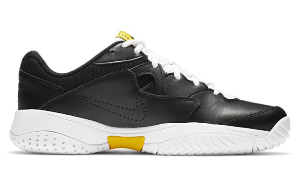 Nike Court Lite 2 Low Топ Теннисные Кроссовки Мужские Черные Желтые Белые