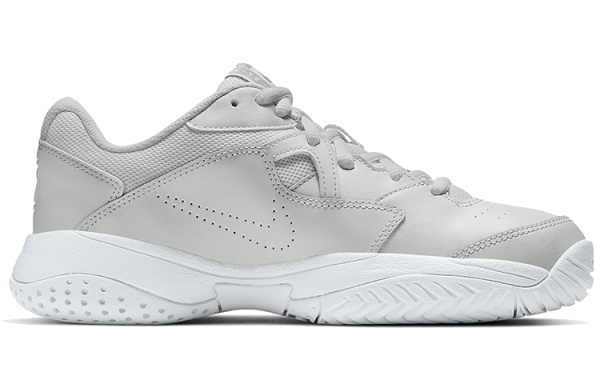 Nike Court Lite 2 Амортизаторы Ударопрочные Устойчивые к истиранию Низкий Топ Теннисные Кроссовки Женские Серый Фиолетовый