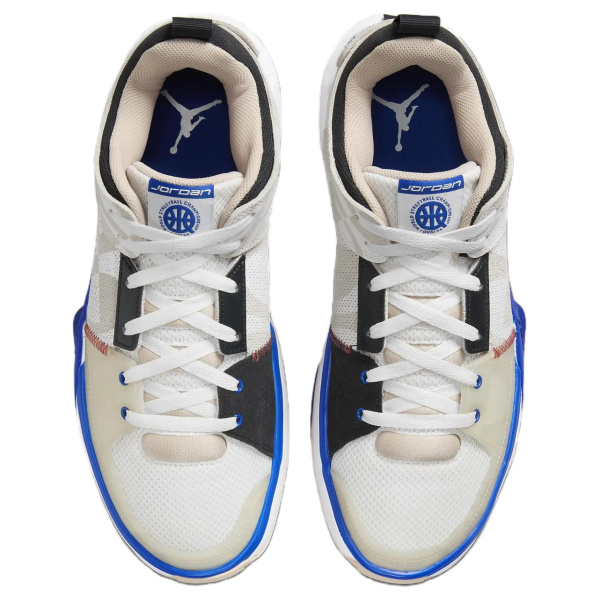 Jordan One Take 5 Амортизация Износостойкий Низкий Топ Воздушная Подушка Баскетбольные Кроссовки Мужской Бежевый Азиатская Версия
