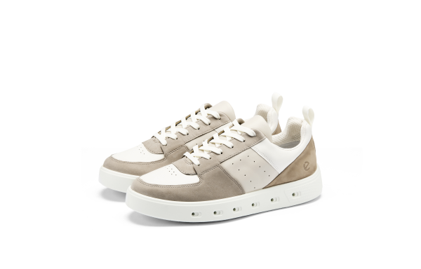 Ecco Street 720 Series Низкие Кроссовки для Скейтбординга Мужские Многоцветные Гравий Серый