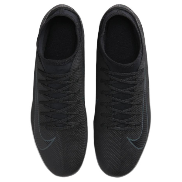 Nike Mercurial Superfly 10 MG MULTI Ground Slip-resistant Abrasion-resistant Football Cleats Unisex Black Найк Меркуриал Суперфлай 10 MG MULTI Ground Противоскользящие Устойчивые к истиранию Футбольные бутсы Унисекс Черный