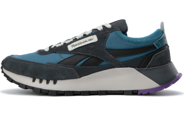 reebok CL LEGACY W+ Беговые кроссовки Низкие Серо-голубой/Темно-серый Унисекс