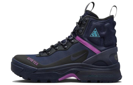 Nike ACG AIR ZOOM GAIADOME Gore Tex Альпинистские и туристические ботинки Высокий верх Темно-синий Мужской