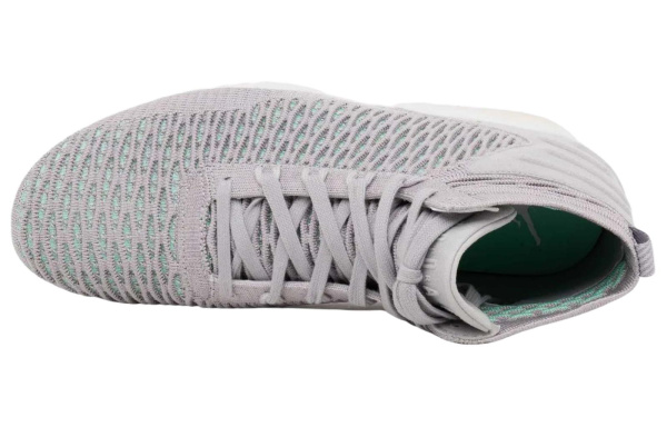 Jordan Air Jordan 23 Flyknit Elevation Non Slip Легкий Высокий Топ Винтажные Баскетбольные Кроссовки Мужские Wolf Gray