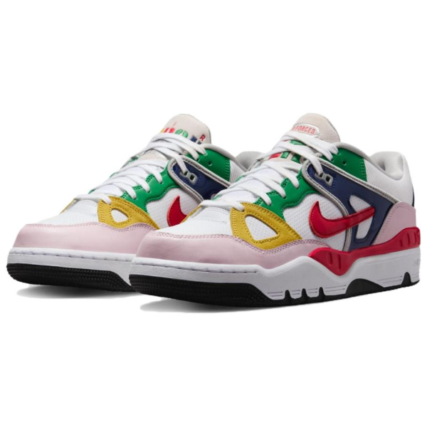 Nike Air FORCE 3 Кроссовки для скейтбординга Низкие Белые Мужские