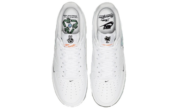 Nike Air FORCE 1 Кроссовки для скейтбординга Низкие Кроссовки Унисекс