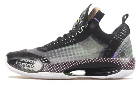 Jordan Air Джордан 34 Low PF Low Топ Баскетбольные кроссовки для игры Мужской Черный