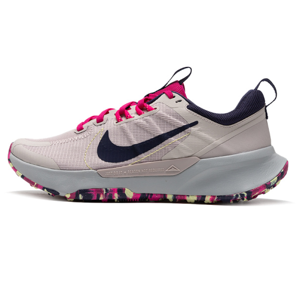 Nike Juniper Trail 2 Low Топ Беговые кроссовки Женские Розовый Черный Серый