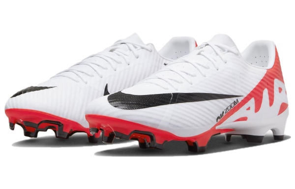 Nike Mercurial Vapor 15 MG MULTI Ground FG Твердый грунт Футбольные бутсы Унисекс Красный Белый