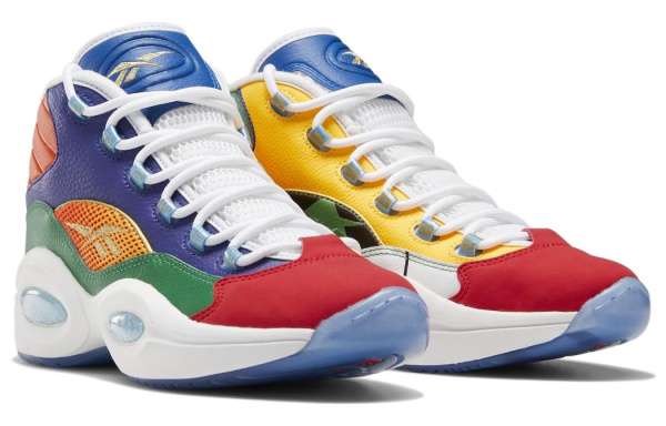 Reebok Question Винтажные баскетбольные кроссовки MID Топ Мужские