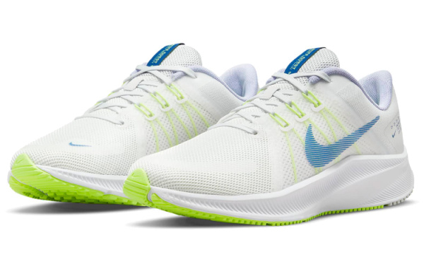 Nike Quest 4 Low Топ Тренировочные Беговые Кроссовки Женские Белые Синие Желтые