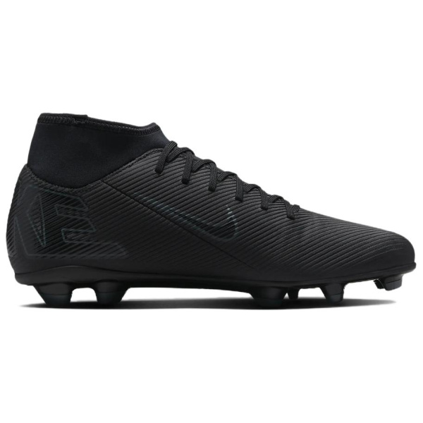 Nike Mercurial Superfly 10 MG MULTI Ground Slip-resistant Abrasion-resistant Football Cleats Unisex Black Найк Меркуриал Суперфлай 10 MG MULTI Ground Противоскользящие Устойчивые к истиранию Футбольные бутсы Унисекс Черный