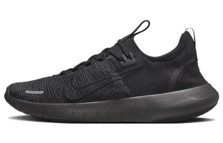 Nike Free RN Slip-Resistant Low Top Повседневные Беговые Кроссовки Мужские Черные