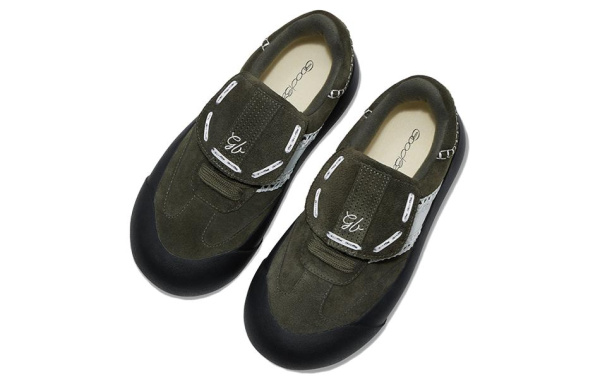 GOOD BAI Кроссовки для скейтбординга Low Top Оливково-зеленый Унисекс