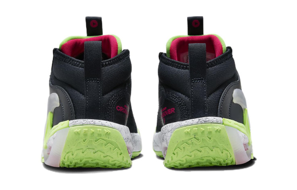 Nike Детские баскетбольные кроссовки MID Топ Черный/Белый Kids