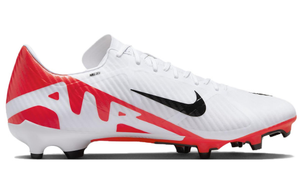 Nike Mercurial Vapor 15 MG MULTI Ground FG Твердый грунт Футбольные бутсы Унисекс Красный Белый
