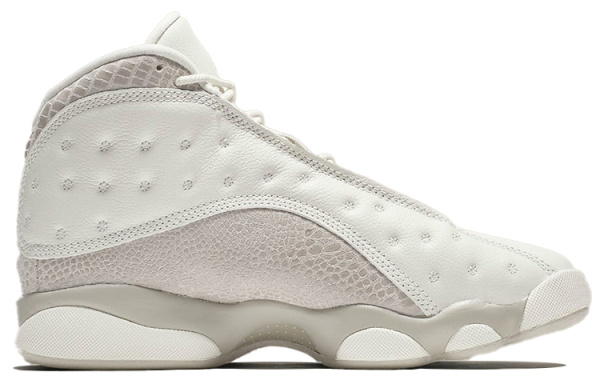 Jordan Air Jordan 13 Призрачный High Топ Винтажные баскетбольные кроссовки Женские Белые