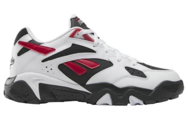 Reebok Винтажные баскетбольные кроссовки Low Top Белый Черный Унисекс