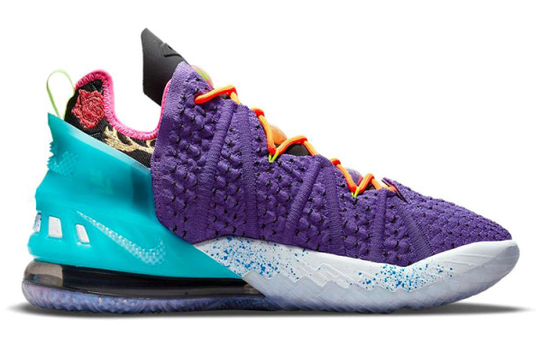 Nike Lebron 18 Баскетбольные кроссовки MID Топ Мужской