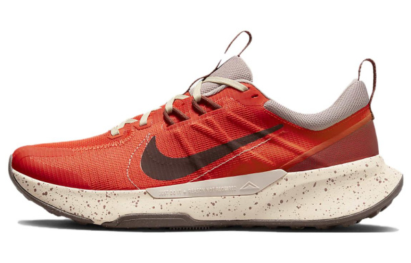 Nike Juniper Trail 2 Устойчивый к истиранию Низкий Топ Повседневная Беговая Обувь Мужская Красный Белый