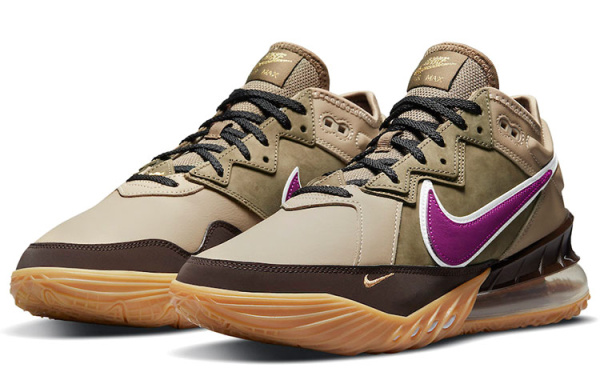 Nike Lebron 18 Баскетбольные кроссовки MID Топ Мужской