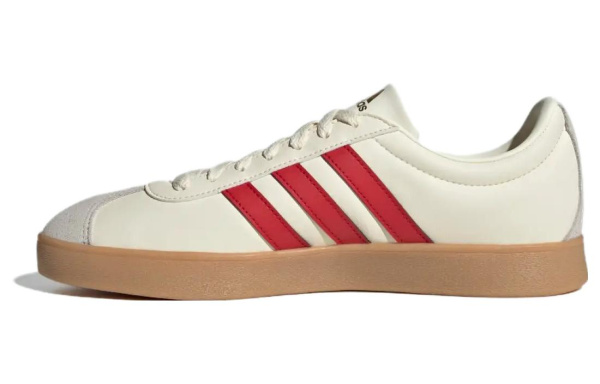 Adidas VL COURT 2,0 Немецкие армейские кроссовки Низкие Бежевые Унисекс