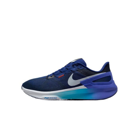 Nike Zoom Structure 25 Low Топ Беговые кроссовки Мужской Темно-синий