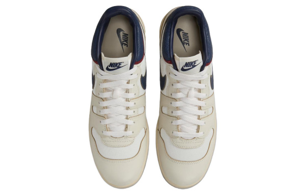 Nike Mac Attack 'Better With Age' Устойчивый к истиранию Дышащий MID Скейтбординг Кроссовки Мужские Бежево-Синие