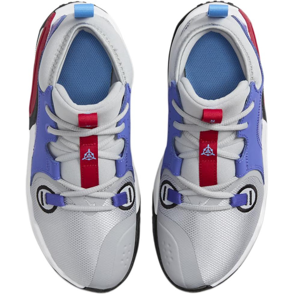 Nike Air Zoom Crossover 2 Детские баскетбольные кроссовки MID Топ Серо-голубой/Белый Унисекс