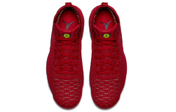 Jordan Air Jordan 23 Flyknit Elevation Non Slip Легкий Высокий Топ Винтажные Баскетбольные Кроссовки Мужские Красный