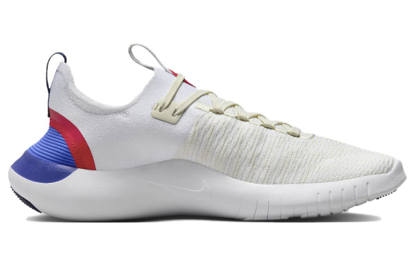Nike Free RN Амортизация Износостойкий Низкий Топ Беговые кроссовки Мужские Белый Желтый