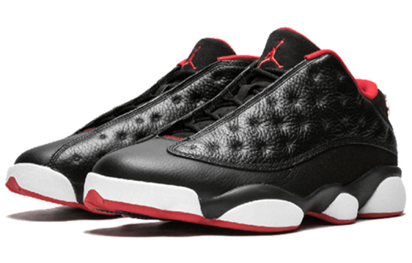 Jordan Air Jordan 13 Ретро Low Темно-красный цвет Низкий Топ Винтажные баскетбольные кроссовки Мужской Черный Красный