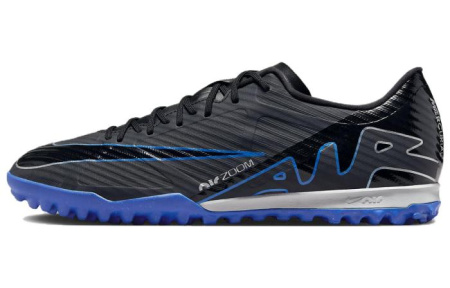 Nike Mercurial Vapor 15 TF Шипы Твердый Грунт Искусственные Шипы Футбольные Бутсы Унисекс Черный