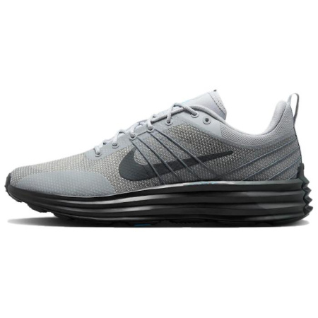 Nike Slip-resistant Abrasion-resistant Low Top Беговые кроссовки Мужские Серый Черный