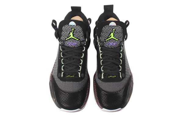 Jordan Air Джордан 34 Low PF Low Топ Баскетбольные кроссовки для игры Мужской Черный