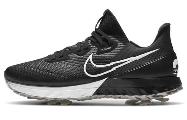 Nike Air Zoom Infinity Shock Absorbers Slip-resistant Low Golf Shoes Unisex Black White Найк Эйр Зум Инфинити Шок Абсорберз Слип-Резистент Низкие Туфли для гольфа Унисекс Черный Белый