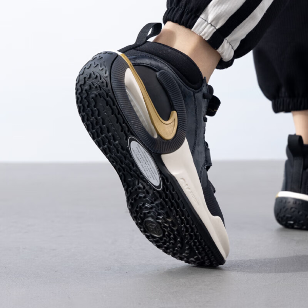 Nike Air Zoom Crossover 2 Детские баскетбольные кроссовки MID Топ Черный Унисекс