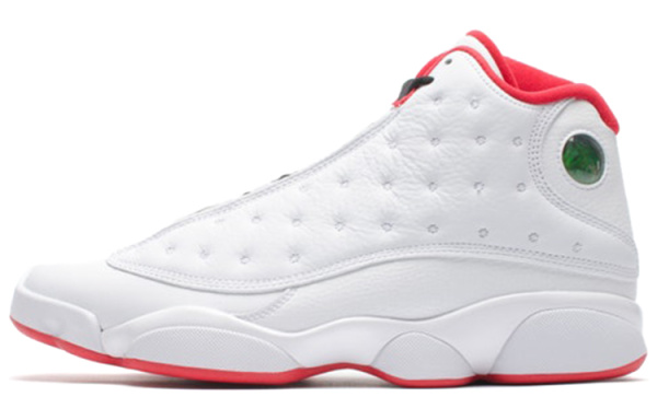Jordan Air Jordan 13 HOF High Топ Винтажные баскетбольные кроссовки Мужской Красный Белый