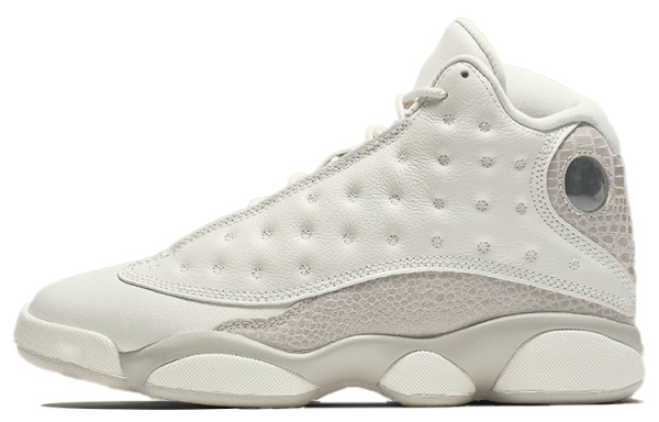 Jordan Air Jordan 13 Призрачный High Топ Винтажные баскетбольные кроссовки Женские Белые
