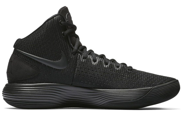 Nike Hyperdunk 2017 Амортизаторы Устойчивые к истиранию Высокие Баскетбольные Кроссовки Мужские Черные