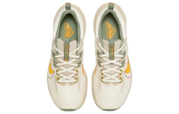 Nike Juniper Trail 2 Low Топ Беговые кроссовки Женские Зеленый Желтый