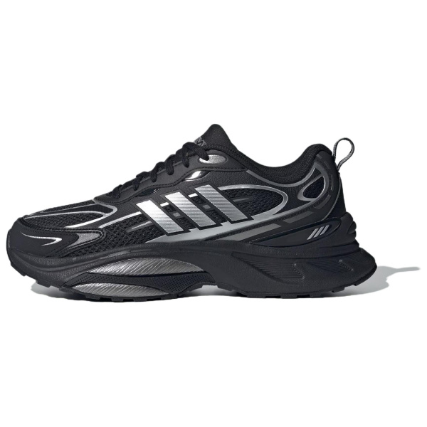 Adidas MTS PRO Беговые кроссовки Низкие Топ No. 1 Черный/Металлическое серебро/Яркий металл Железно-серый Унисекс