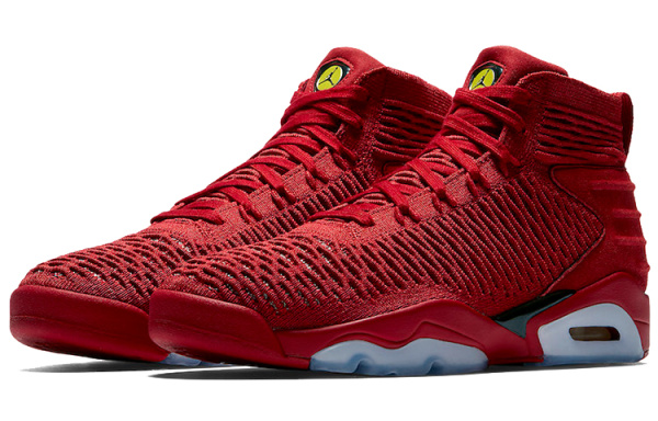 Jordan Air Jordan 23 Flyknit Elevation Non Slip Легкий Высокий Топ Винтажные Баскетбольные Кроссовки Мужские Красный