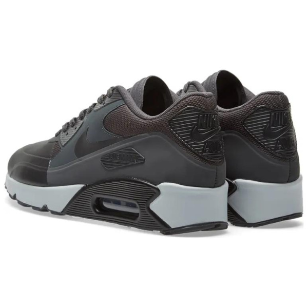 Nike Air Max 90 Повседневная обувь Низкий верх Черно-серый цвет Мужская
